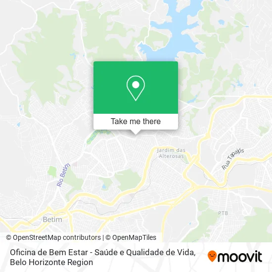 Oficina de Bem Estar - Saúde e Qualidade de Vida map