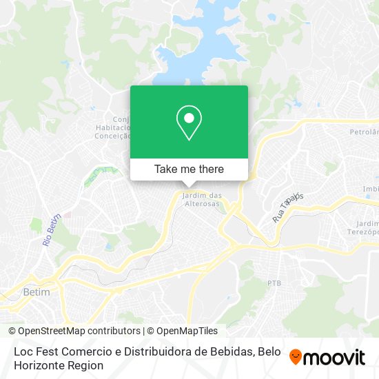 Loc Fest Comercio e Distribuidora de Bebidas map
