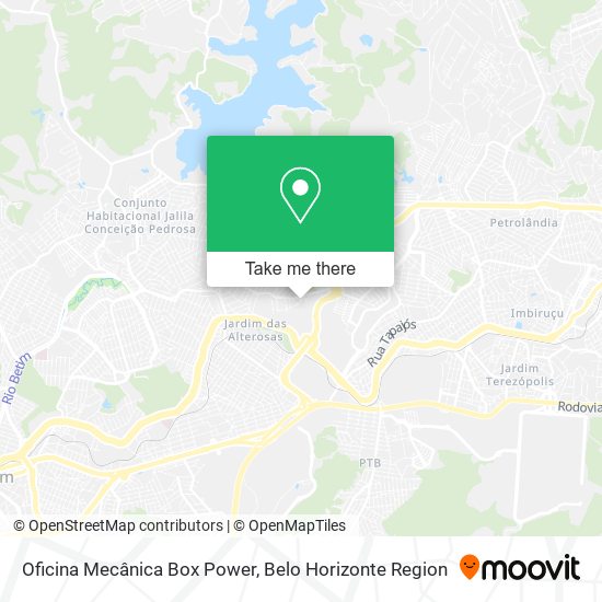Oficina Mecânica Box Power map