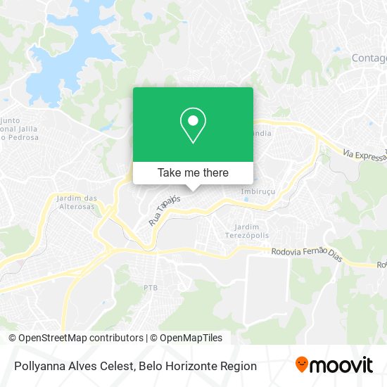 Pollyanna Alves Celest map