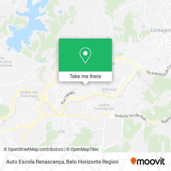 Auto Escola Renascença map