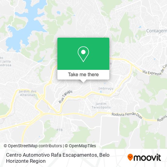Centro Automotivo Rafa Escapamentos map