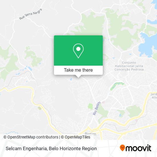 Selcam Engenharia map