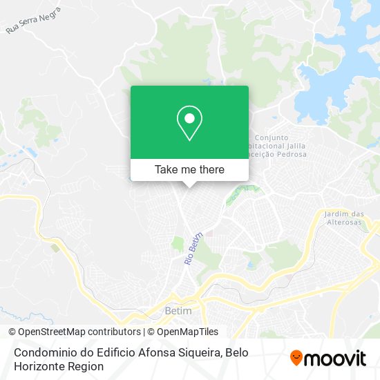 Condominio do Edificio Afonsa Siqueira map