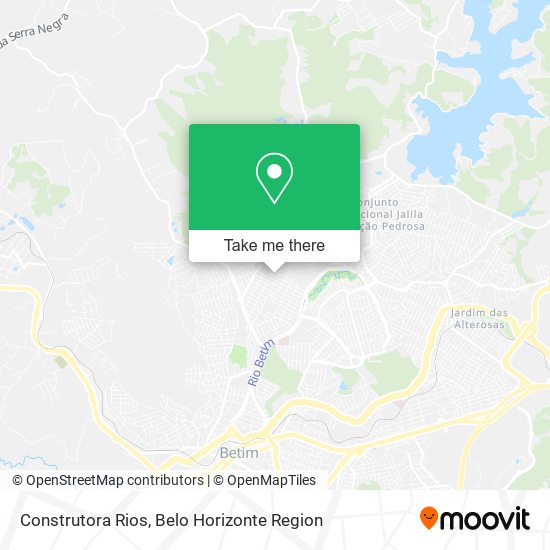 Construtora Rios map