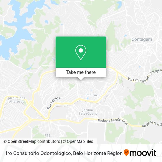 Mapa Iro Consultório Odontológico