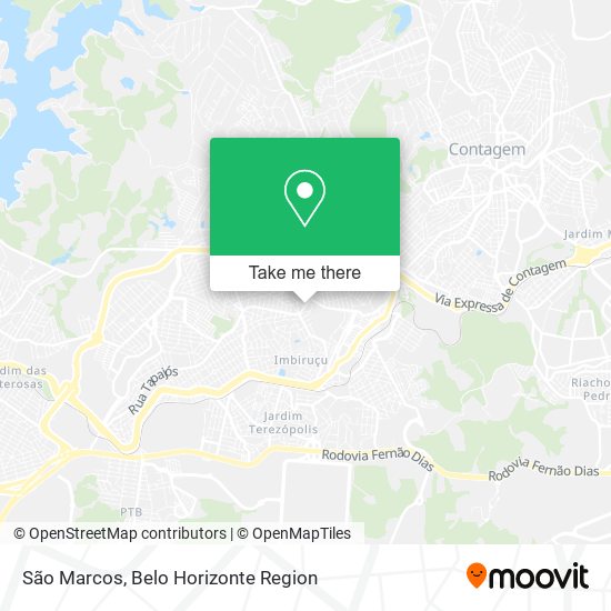 São Marcos map