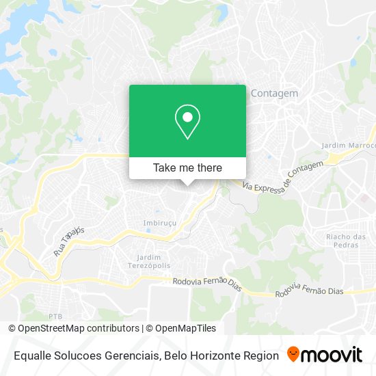 Equalle Solucoes Gerenciais map