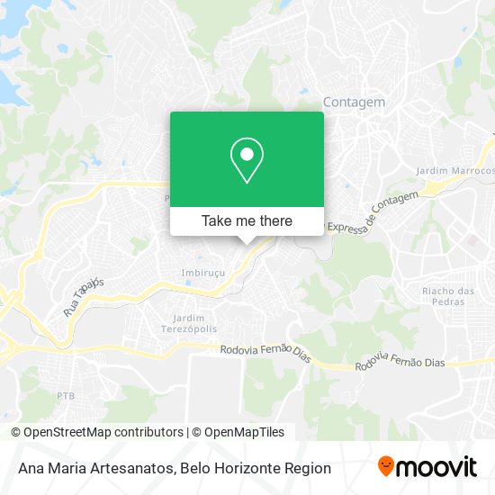 Ana Maria Artesanatos map