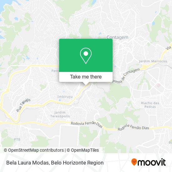 Bela Laura Modas map