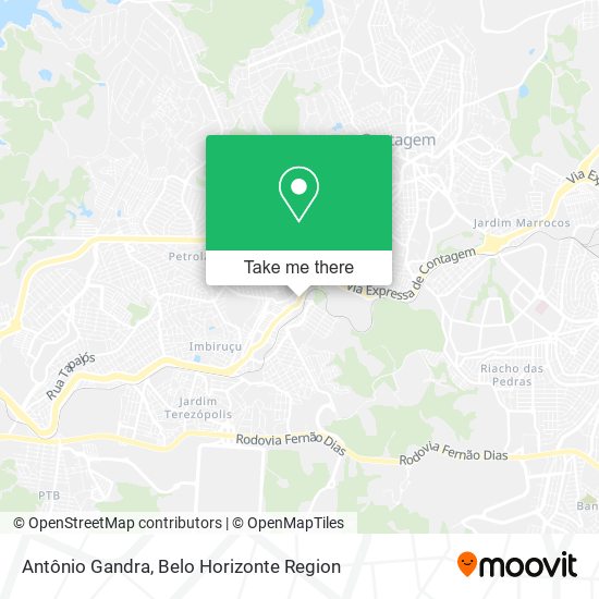 Antônio Gandra map