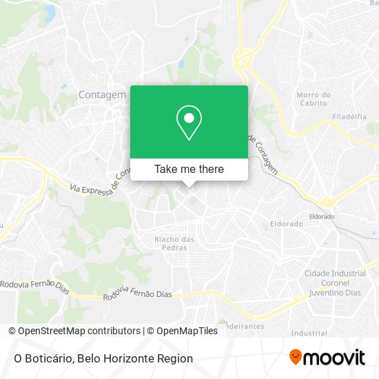 O Boticário map