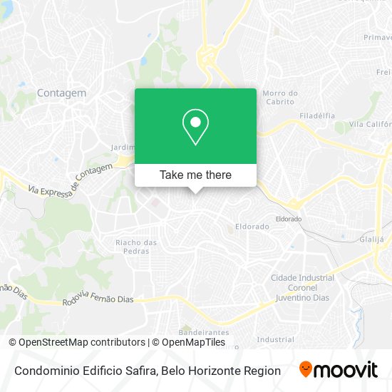 Condominio Edificio Safira map