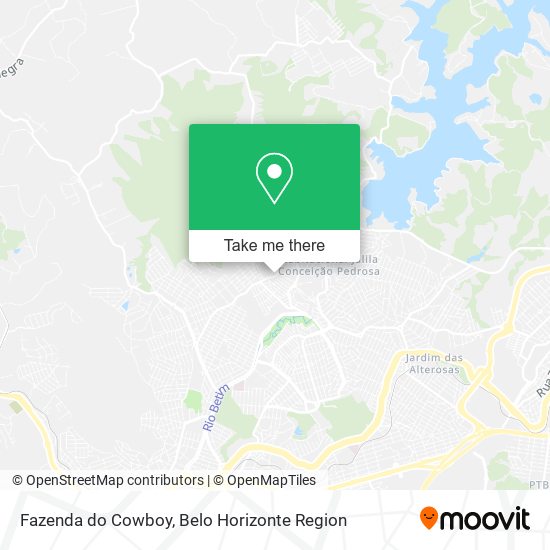 Fazenda do Cowboy map