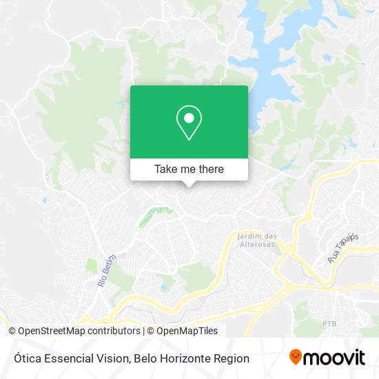 Ótica Essencial Vision map