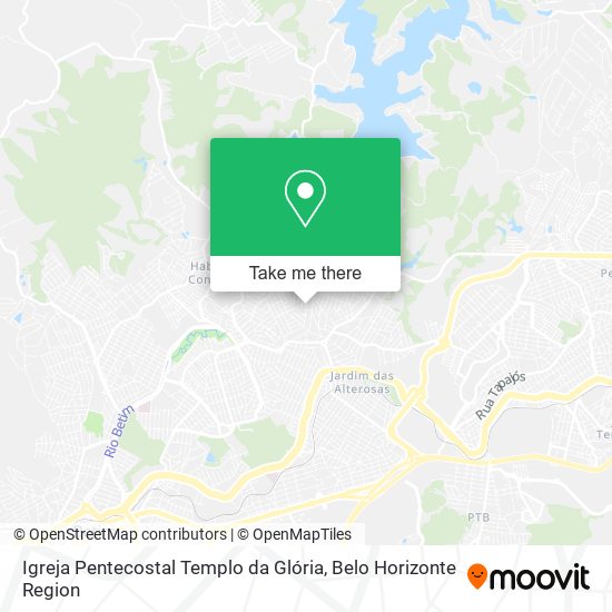 Igreja Pentecostal Templo da Glória map