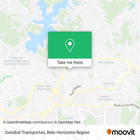 Geisibel Transportes map