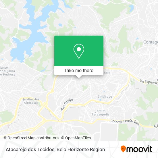 Atacarejo dos Tecidos map