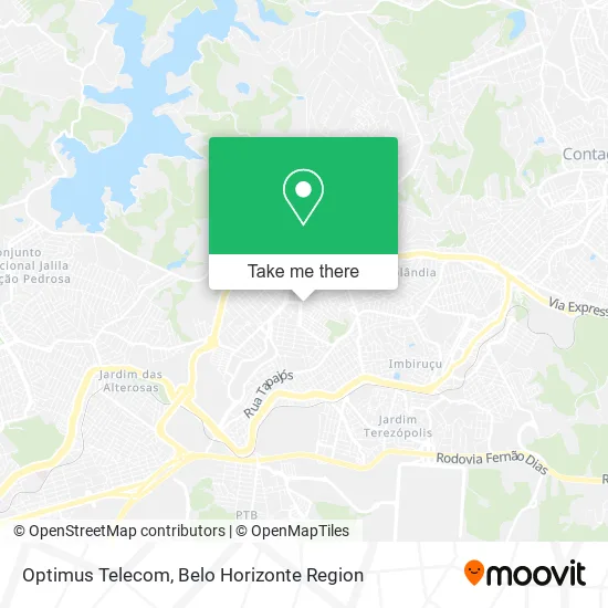 Optimus Telecom map