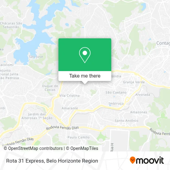 Rota 31 Express map