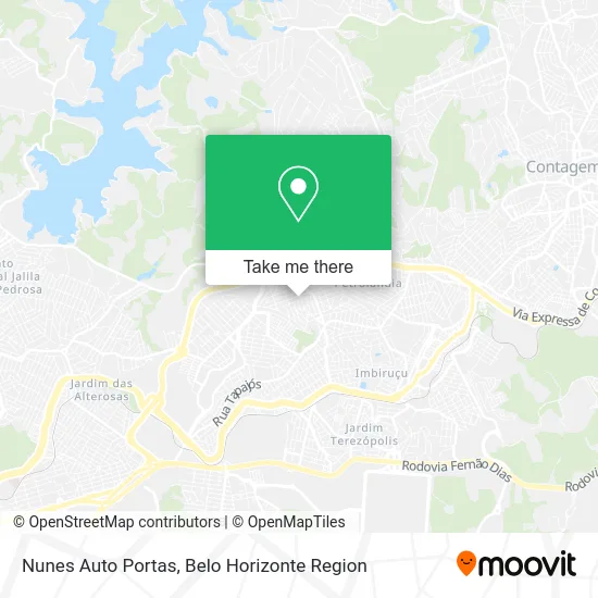 Nunes Auto Portas map