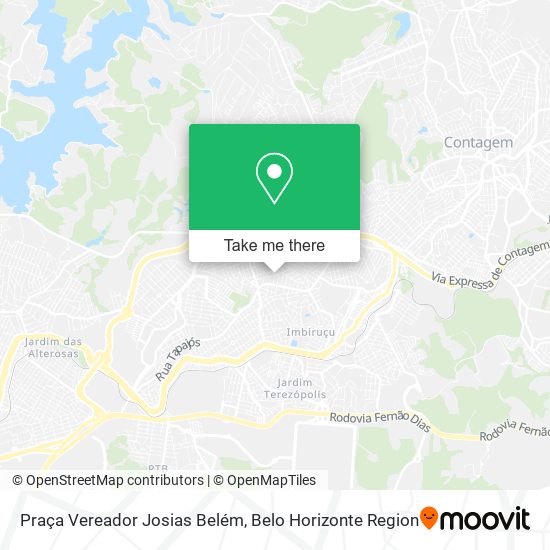 Praça Vereador Josias Belém map