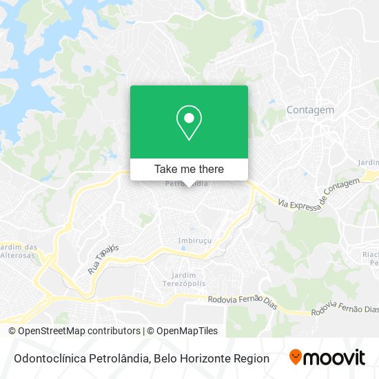 Odontoclínica Petrolândia map