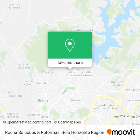 Rocha Solucoes & Reformas map