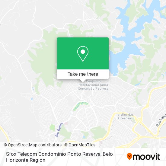 Sfox Telecom Condomínio Ponto Reserva map
