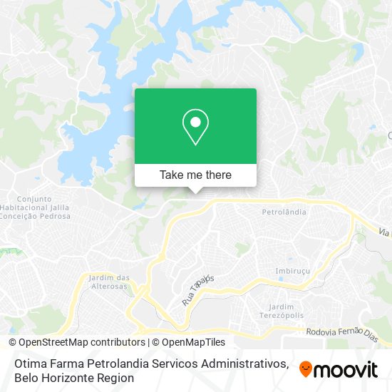 Otima Farma Petrolandia Servicos Administrativos map