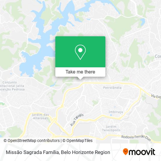 Missão Sagrada Família map