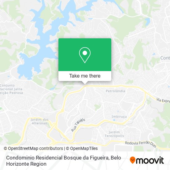 Condominio Residencial Bosque da Figueira map