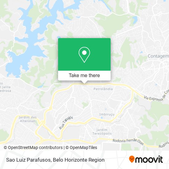 Sao Luiz Parafusos map