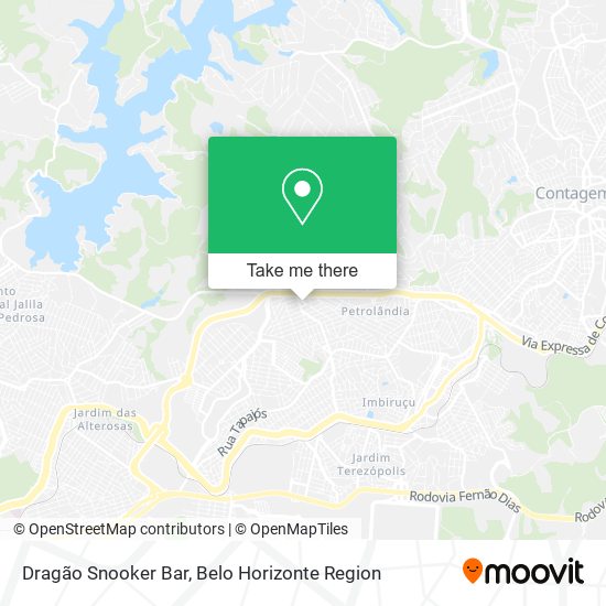 Dragão Snooker Bar map