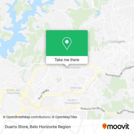 Duarts Store map