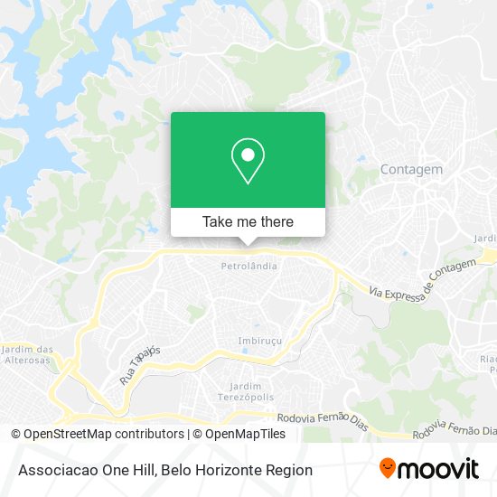 Associacao One Hill map