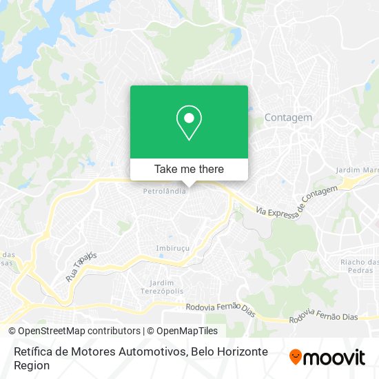 Mapa Retífica de Motores Automotivos