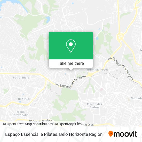 Espaço Essencialle Pilates map