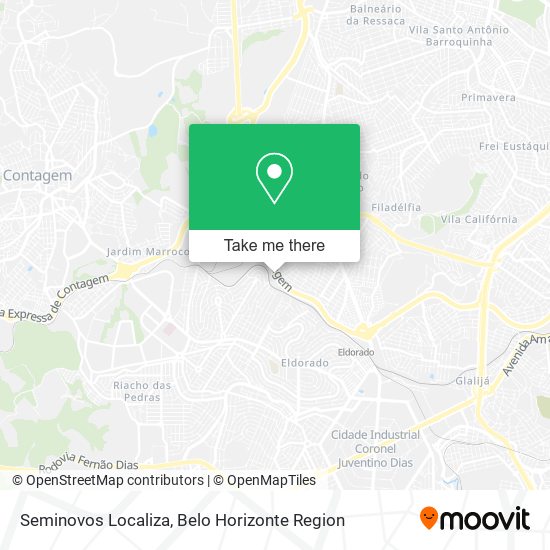 Seminovos Localiza map