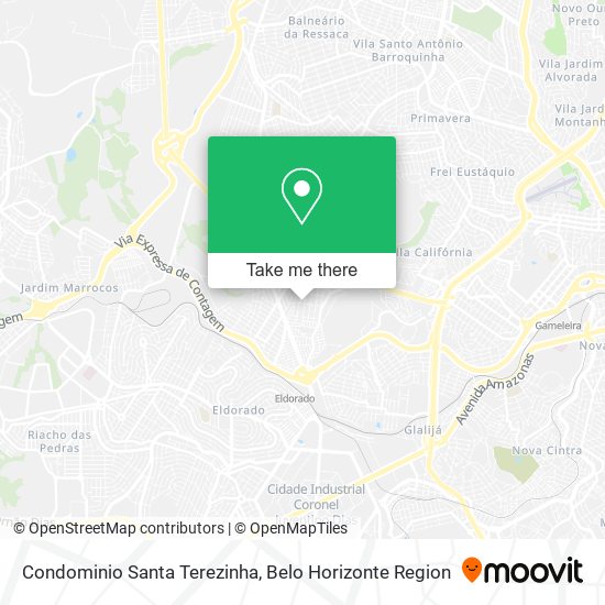 Condominio Santa Terezinha map