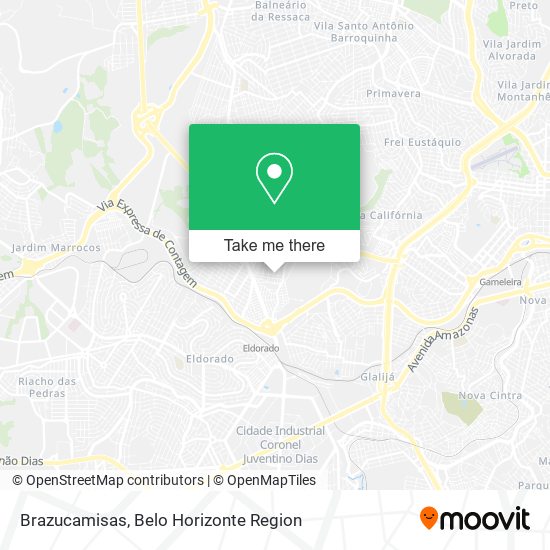 Brazucamisas map
