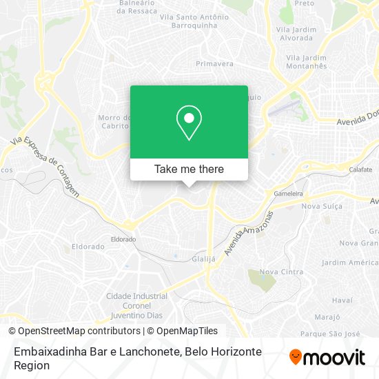 Embaixadinha Bar e Lanchonete map
