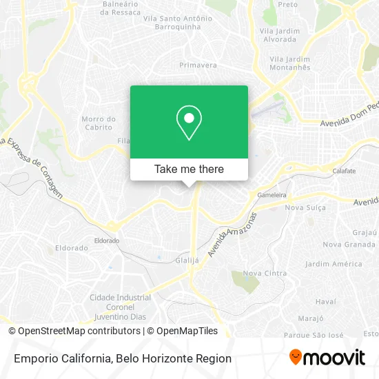 Emporio California map