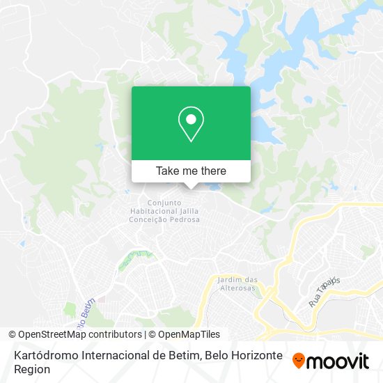 Kartódromo Internacional de Betim map