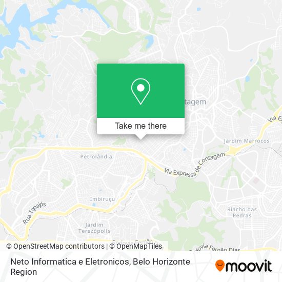 Neto Informatica e Eletronicos map