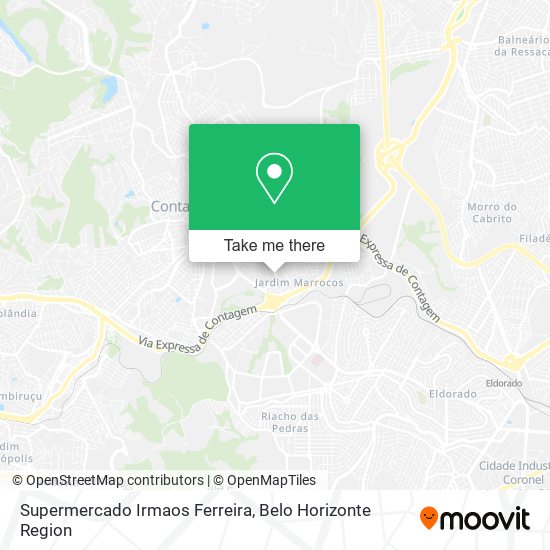 Supermercado Irmaos Ferreira map