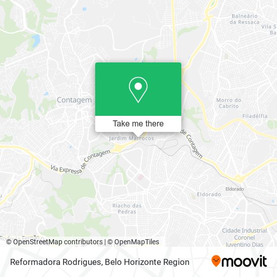 Reformadora Rodrigues map