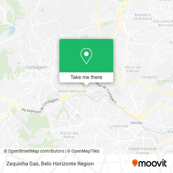 Zequinha Gas map