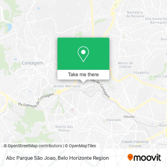 Abc Parque São Joao map