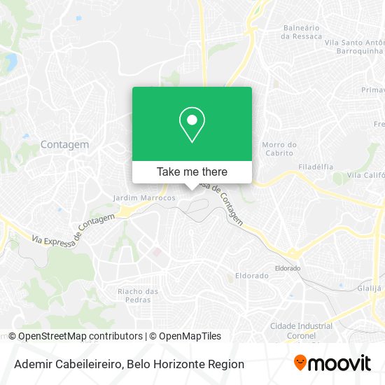 Ademir Cabeileireiro map
